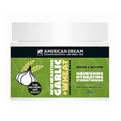 baardzaken haargroei stimulerend garlic masker american dream